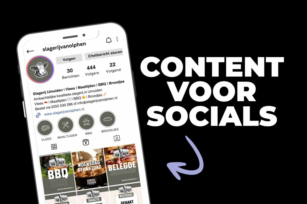 creatieve content socials