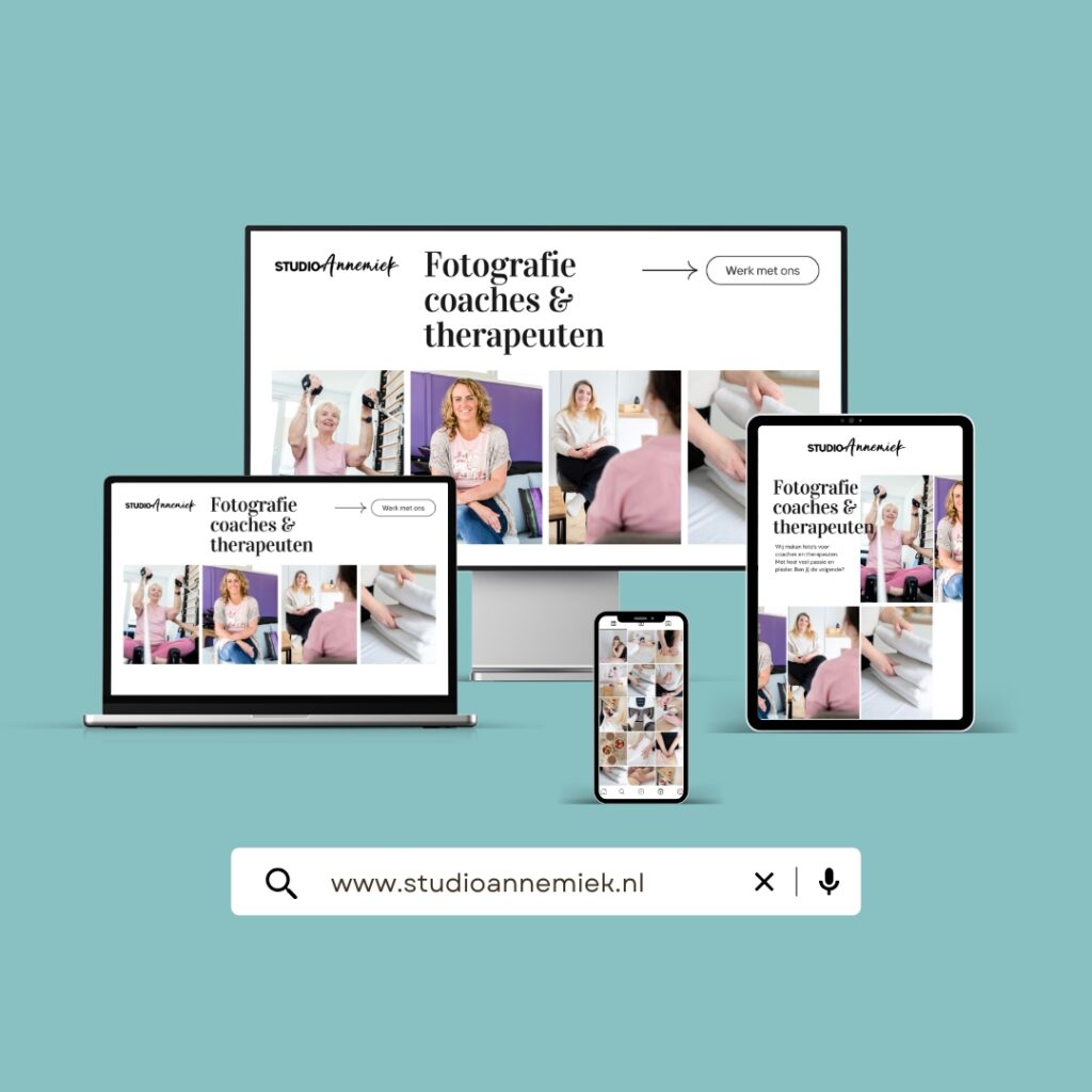 Website fotografie en fotoshoots voor coaches en therapeuten